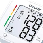 Tensiometru electronic de incheietura Beurer BC28, Detecteaza aritmia, 2 utilizatori, Alb