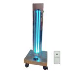 Lampa UV-C profesionala cu ozon, telecomanda, temporizator, functie delay, cadru otel, 150W