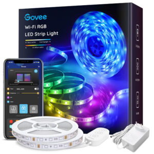 Banda LED Govee H6110 RGB, Sincronizare Muzica, Wifi si Bluetooth 10m, Alexa, Google Asistant