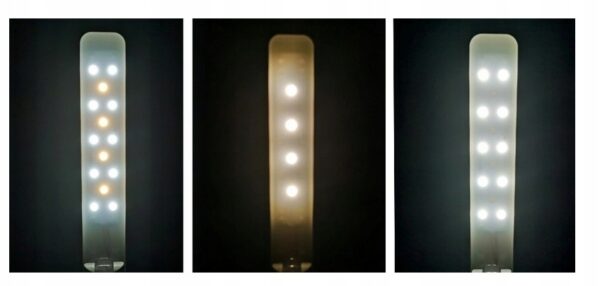 Lampa LED pentru birou cu display LCD 55 lm, 5W, 3 moduri iluminare, intensitate reglabila, termometru
