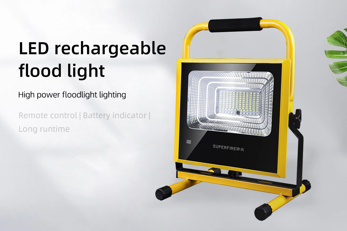 Proiector LED portabil Superfire FS1 A 25W 850 lm reincarcabil Acumulator 4500 mAh 7