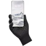 Manusi touchscreen, impermeabil, negru, marimea XL, Trizand