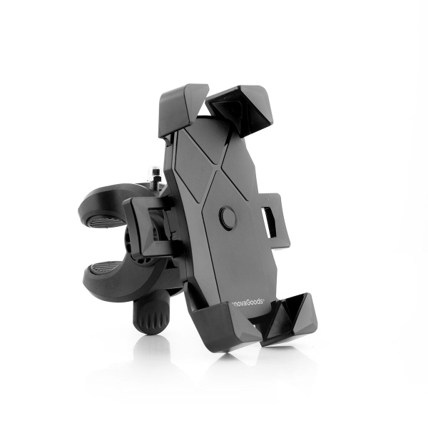 Suport Automat pentru Smartphone Moycle InnovaGoods - Universal, Rotire 360º, Design Negru
