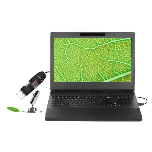 Microscop digital Izoxis 1600X, USB, iluminare LED, photo si video, accesorii incluse